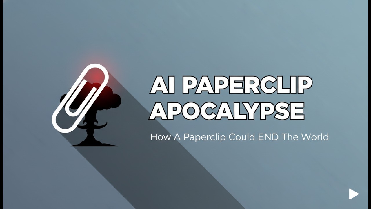 AI's Deadliest Goal: The Paperclip Apocalypse - YouTube