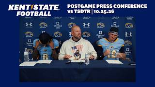 Kent State Football vs. Akron 10.24.26 | Post Game Press Conference
