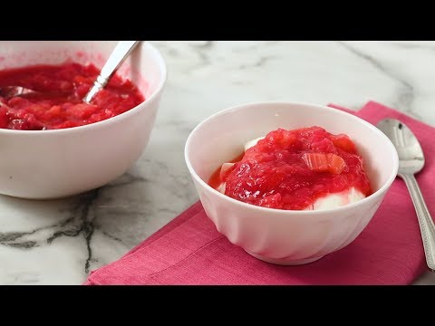Video: Rhubarb Compote For The Winter - A Step By Step Recipe With A Photo