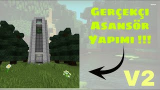 Gerçekçi Asansör Yapımı V2 - Minecraft Sistemler #1.1