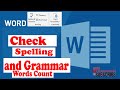 Word: Check Spelling and Grammar| How to check spelling and grammar in Microsoft Word| MS Word 2016