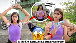 Annu Ka Kaha Pay Powdered Laga Diya😱|| Maja A Gaya😁|| @AnnuLifestyle0021