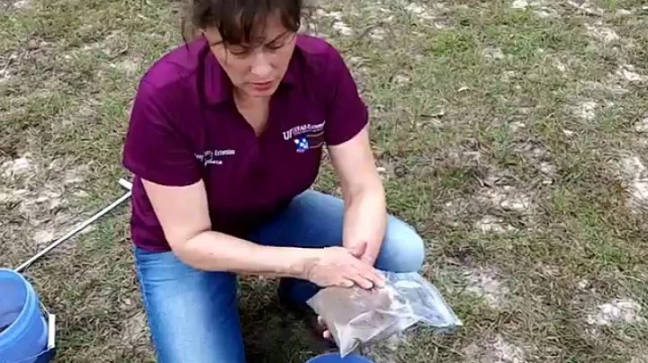 pasture soil sampling