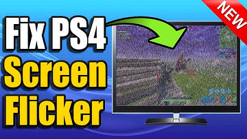 How to FIX PS4 Screen Flickering (Easy Method)