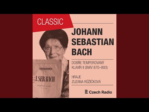 Dobře temperovaný klavír II: VI. Preludium a fuga d moll BWV 875