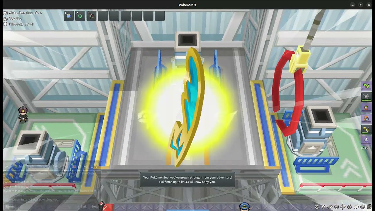 Defeating Skyla - Misralton Gym Leader - Jet Badge - Unova - Pokemon Black