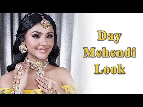 Day Mehendi look