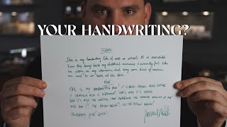 YOU ARE YOUR HANDWRITING