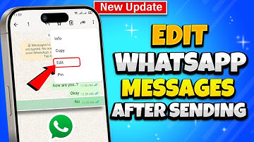 How to Edit WhatsApp Messages After Sending 2025 | WhatsApp Edit Message (Android & iOS)