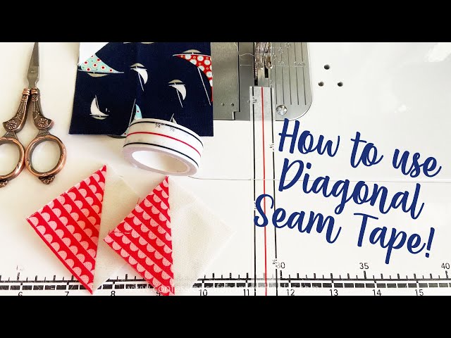 Handy Quilt & Sew Tools & Notions - Diagonal Seam Tape™