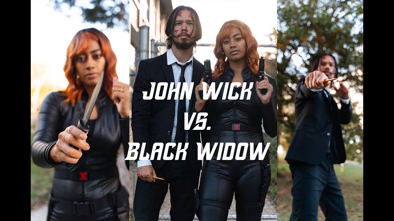 John Wick vs. Black Widow #johnwick #blackwidow #marvel #avengers #