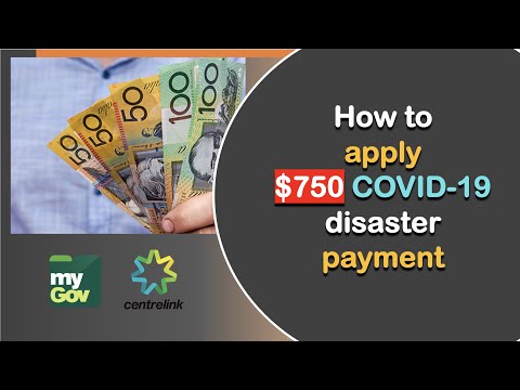 How to apply COVID-19 disaster payment | $750 COVID isolation payment | Centrelink