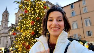 Vlogmas🎄A Christmas Afternoon in Rome