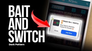 UX Dark Patterns: Bait And Switch screenshot 3