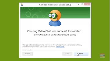 How to install Camfrog in Windows