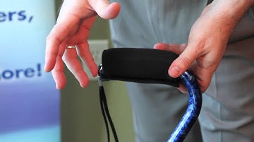 Installing Walker, Crutch and Cane GEL Covers by Gel Ovations