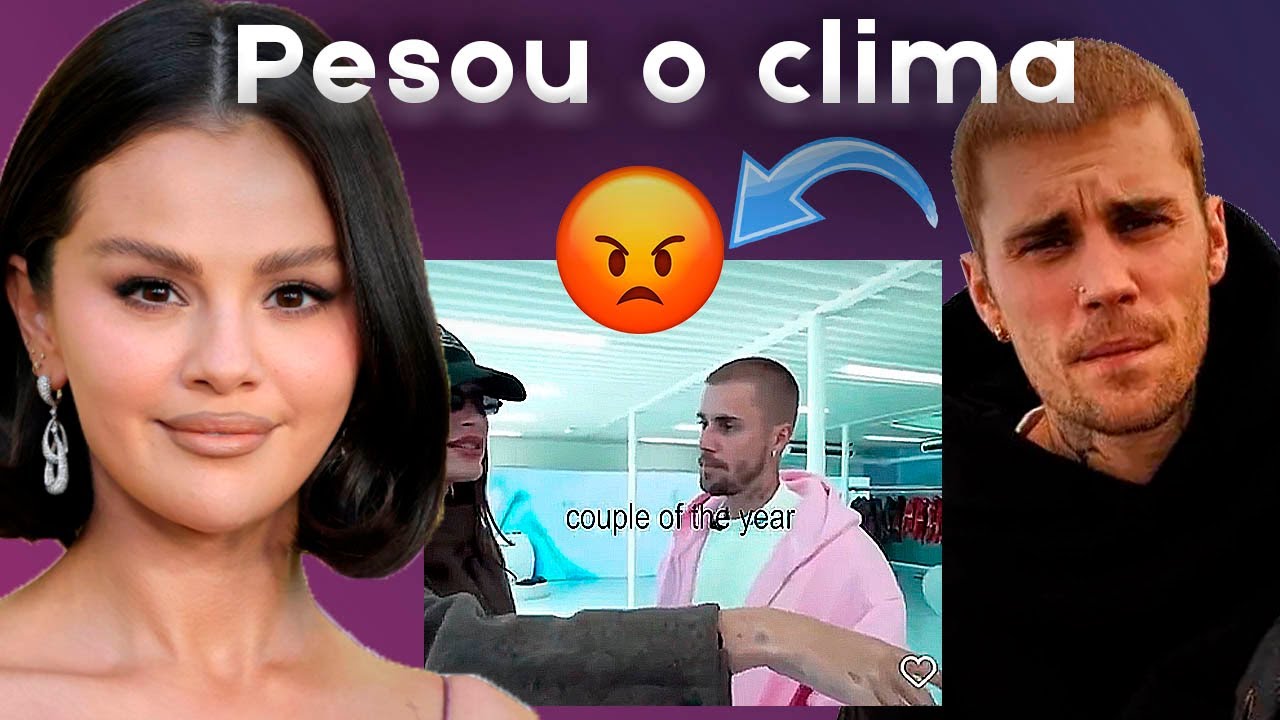 Hailey INTERROMPE JUSTIN BIEBER EM LIVE E CLIMA PESA PRO CASAL! SELENA GOMEZ NO GLOBO DE OURO!