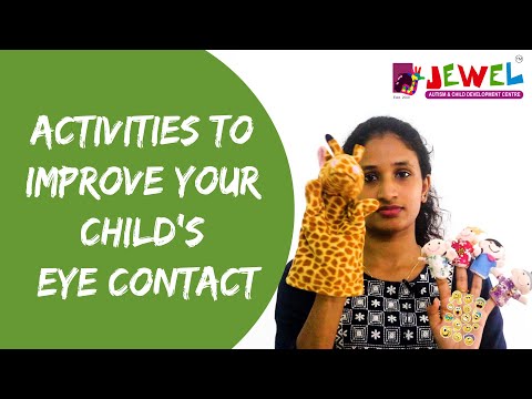 Activities to improve eye contact in children