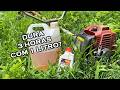 QUANTAS HORAS COM 1 LITRO DE GASOLINA? ROÇADEIRA TOYAMA TBC43X