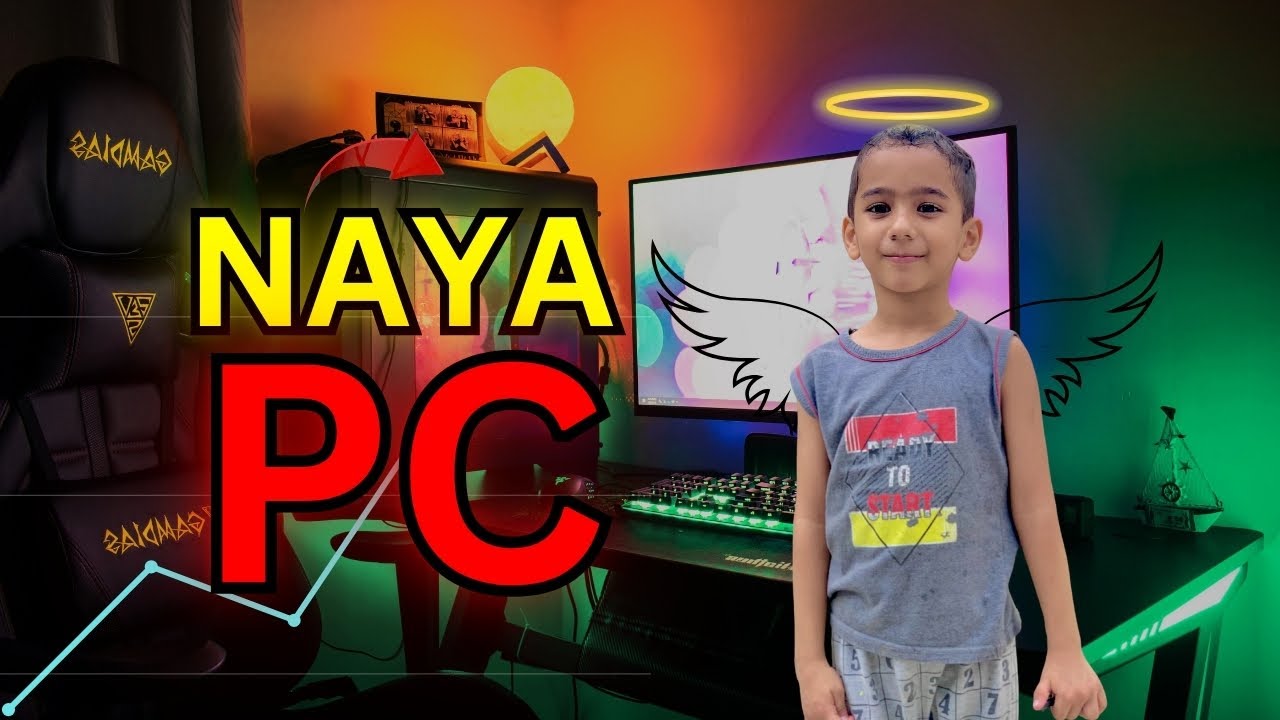 My New PC | GIFT From Brother | Ismail Hun - YouTube