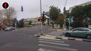 Pedestrian traffic light detection at the Technion - IIT