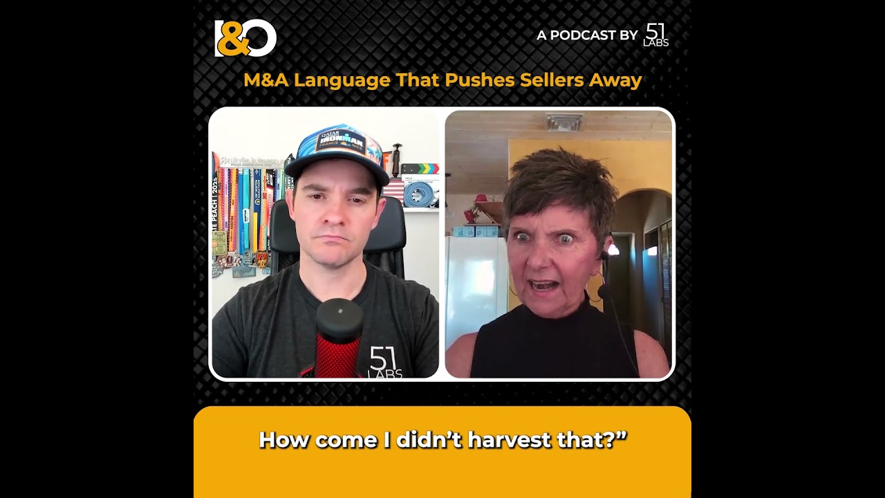 M&A language that triggers founders