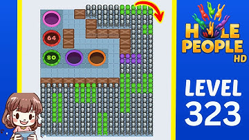 Hole People Level 323 Solution Walkthrough