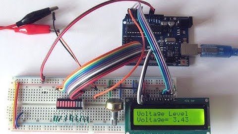 Water level indicator by using Arduino and LCD