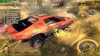 FlatOut 2 Walkthrough Part 8 - Derby: Special Derby Forest Cup