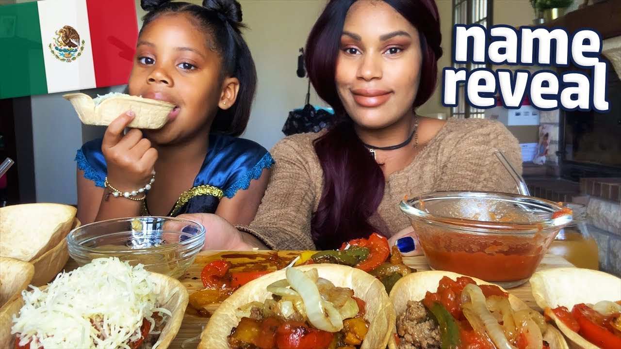 FAJITAS MUKBANG + SHOUT OUTS┃le prénom de mon bébé enfin révélé..