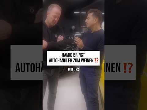 So bekommt man einen Ferrari zum halben Preis😅 #hamidmossadegh #verhandlung #autohandel #ferrari — Video von Hamid Tailormade Cars auf YouTube