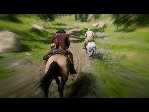 Cross Country Horse Race In Red Dead Redemption 2 Youtube