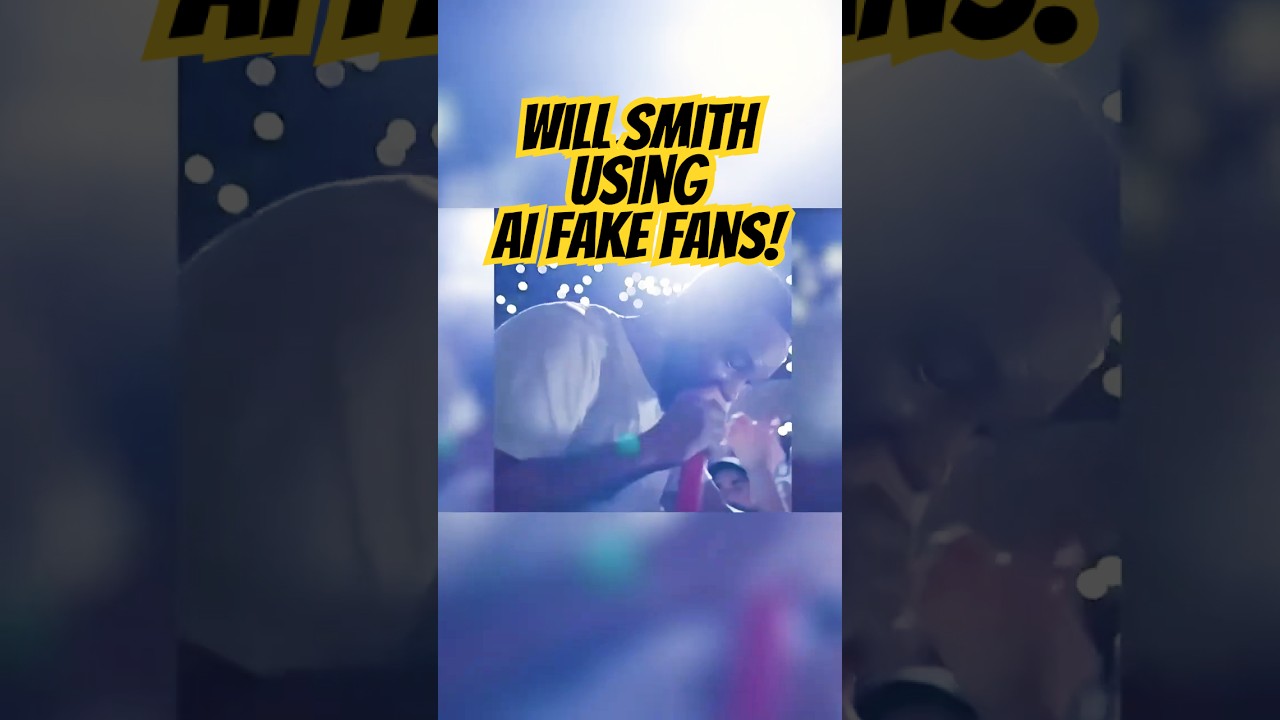 Will Smith accused of using AI to fake crowds in concert video 😱