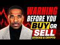 [WARNING] BEFORE you BUY or SELL‼️ #stocks #crypto