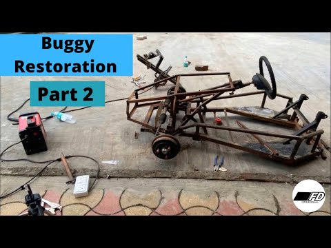 The Buggy- Part 2 Cutting & Welding - YouTube