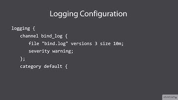 07 03 Log Files in DNS