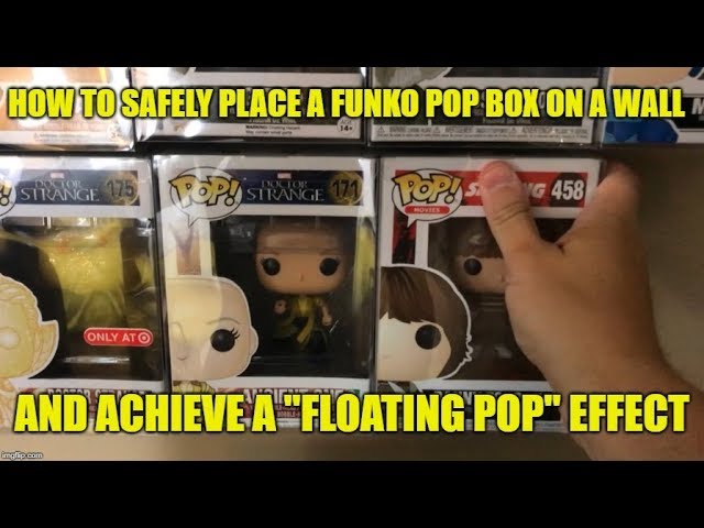 Simple Funko Pop Box Wall Mount Simple Figure Display Shelf Includes Command  Strips OR Screws A Low Cost Display Option for Funko Boxes -  Hong Kong
