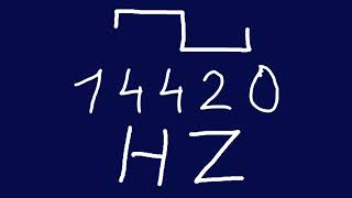 14420 hz square