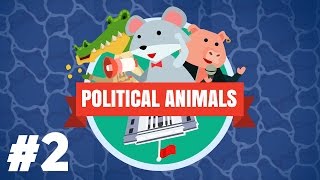 Political Animals Gameplay PC - PART #2 - Election Simulator Let's Play