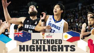 New Zealand 🇳🇿 v Philippines 🇵🇭 | Extended Highlights | FIBA Basketball World Cup 2027 Asian Qualif.