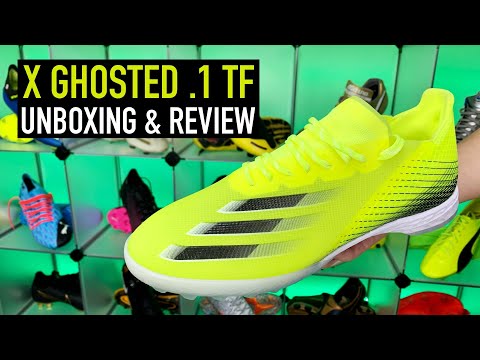 ADIDAS X GHOSTED .1 TF | UNBOXING & REVIEW - YouTube