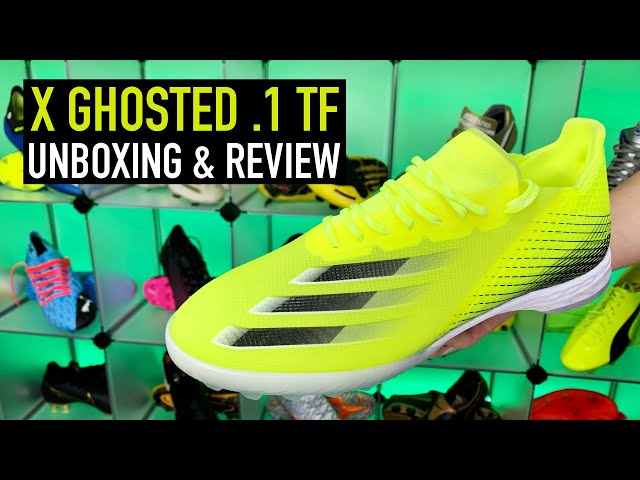 ADIDAS X GHOSTED .1 TF | UNBOXING & REVIEW - YouTube
