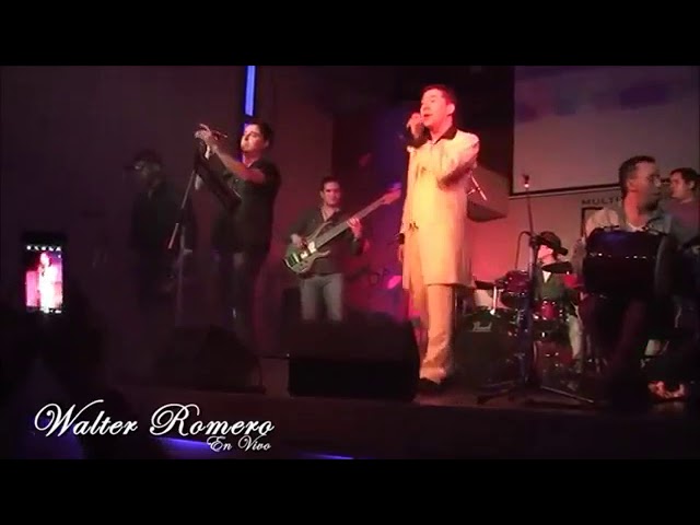 Walter Romero - Por una vez - Y tu te vas en vivo 2015 class=