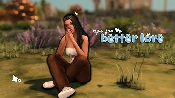 5 Storytelling Tips For Better LORE and RELATIONSHIPS ❤️ | The Sims 4 Tutorial