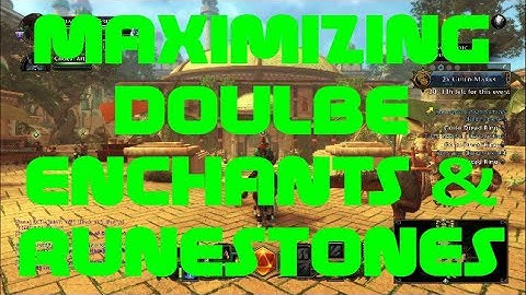 MAXIMIZING Double Enchants & Runes! (which is LIVE!) - Neverwinter December 2017