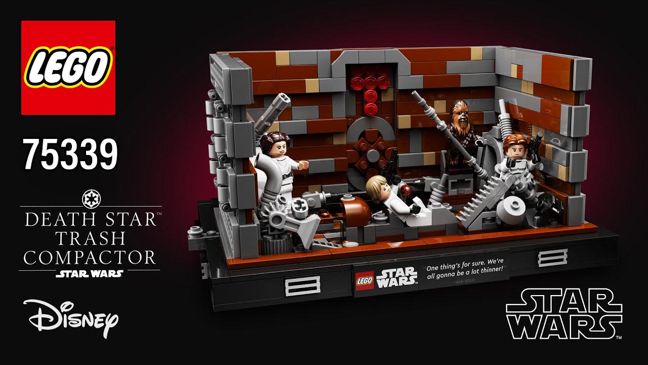 LEGO® Star Wars™ Death Star™ Trash Compactor Diorama (75339)[802 pcs