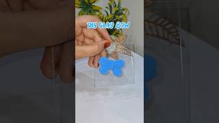 🎀 DIY Clay Bow | Cute Mini Bow Making Tutorial ✨ #Shorts