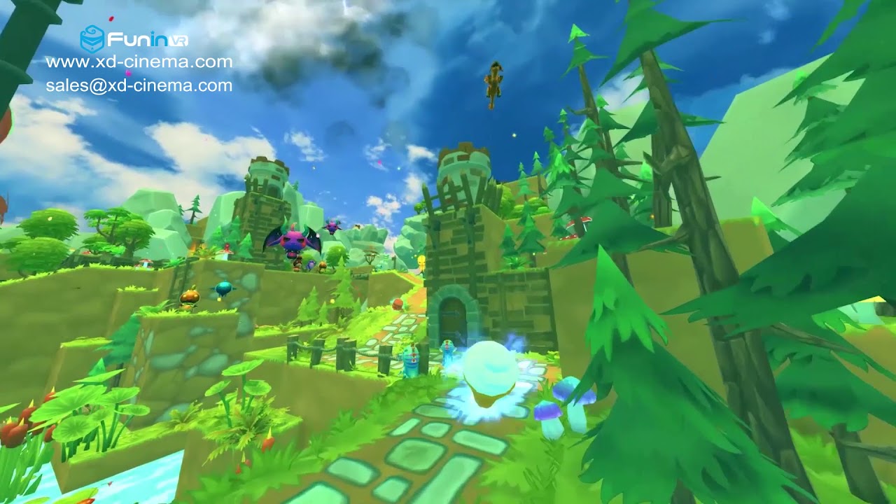 9D VR EGG Cinema Game Demo