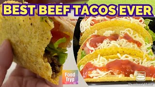 BEST BEEF TACOS EVER (Old El Paso Beef Taco Kit)
