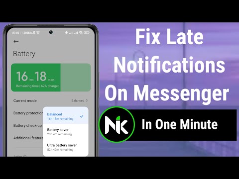 How To Fix Late Notifications On Messenger 2024